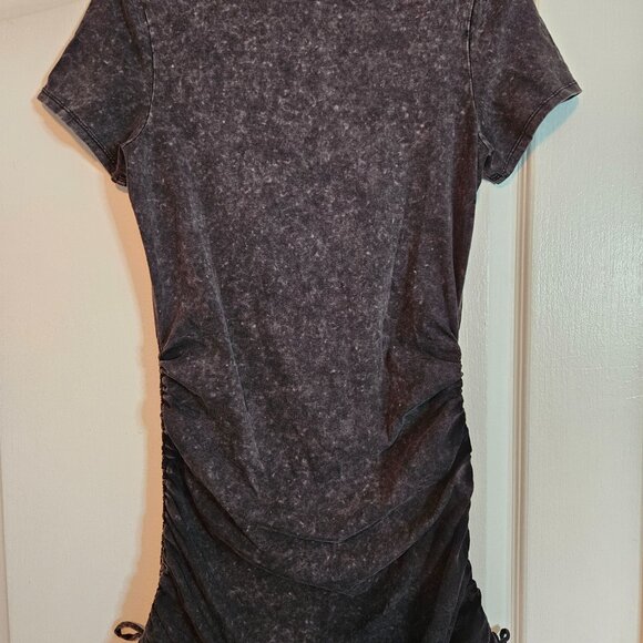 PINK BY VICTORIA’S SECRET SEXY STONE WASHED DRESS Side Cinched Tie Dress Medium - Picture 6 of 7